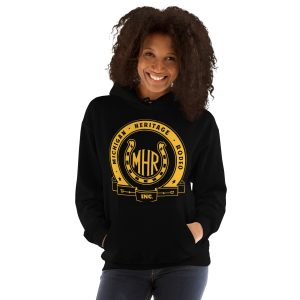 Michigan Heritage Rodeo Women’s Black & Gold Hoodie